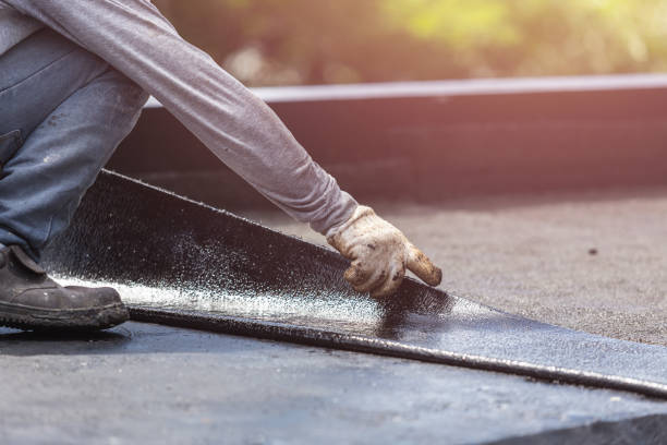 Professional Waterproofing technician working in Germantown, MD